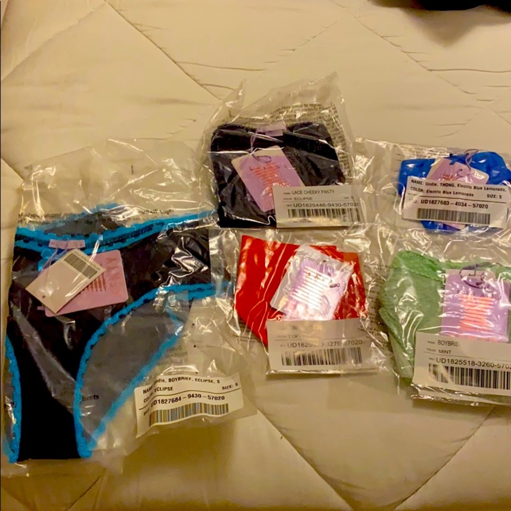 Savage x Fenty underwear 5-pack bundle